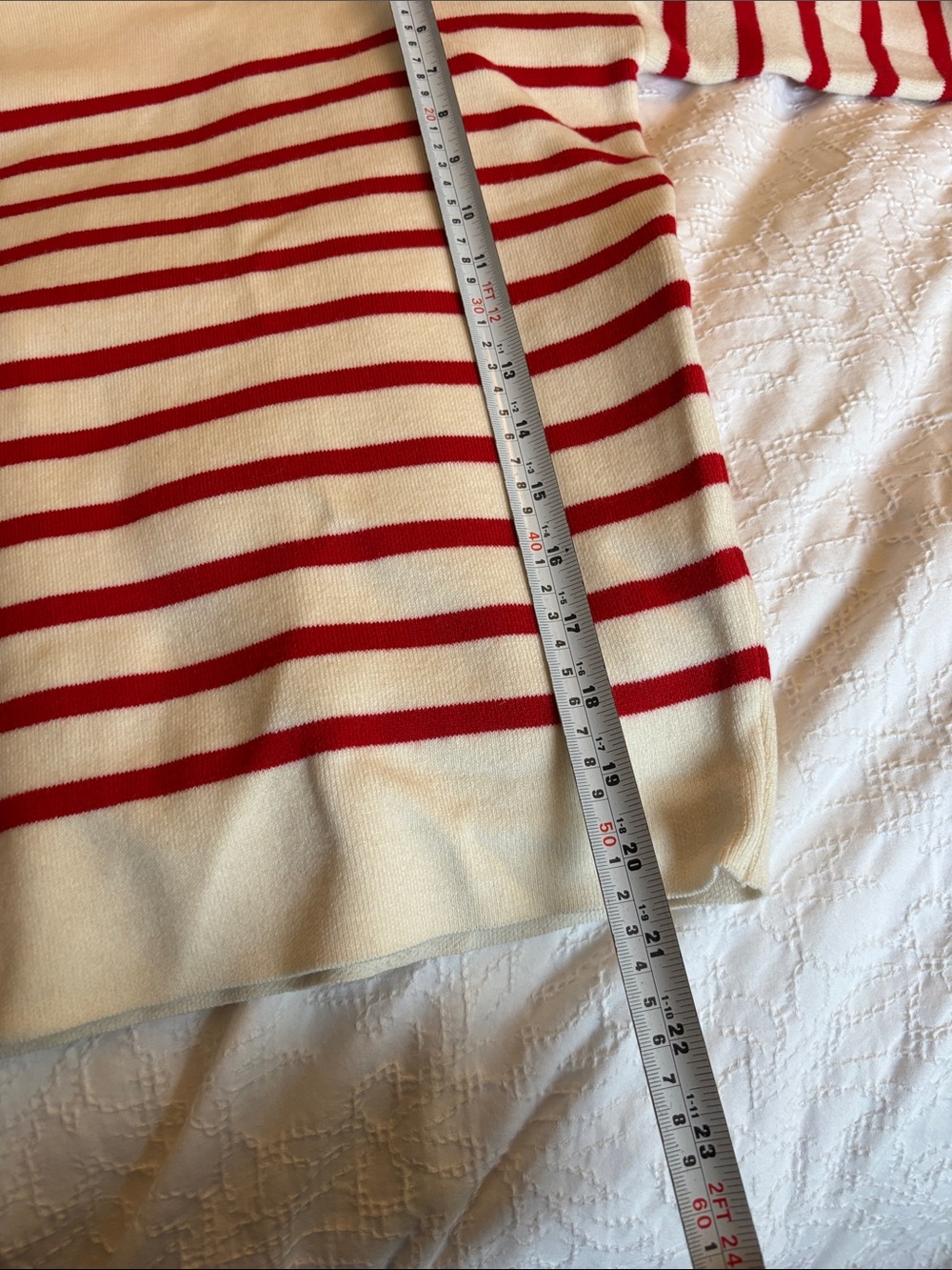 MAJE Montauban jumper turtleneck sailor sweater striped wool blend Size 1 Small - Picture 13 of 15